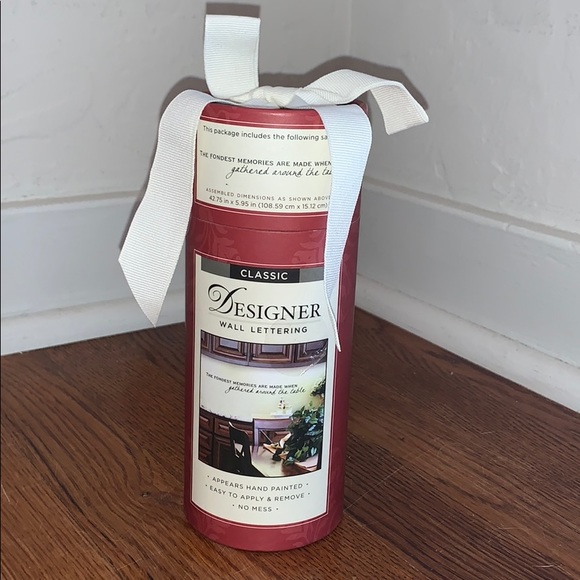 NWT Designer Wall Lettering - Picture 2 of 5